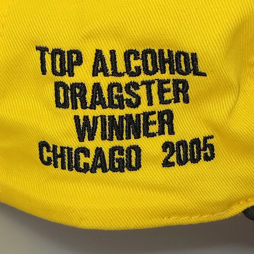 JEG'S High Performance Top Alcohol Dragster Winner Chicago 2005 Snapback Hat Cap